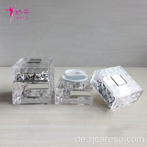 Luxuriöses quadratisches Kristall-Acrylglas